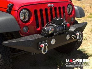 Jeep Wrangler JK Spartan Bumper w/Standard Ends - Front